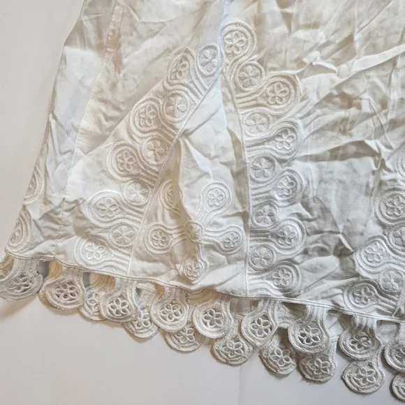 Honey Punch White Lace Cutout Spaghetti Strap Mini Dress Size Small - Picture 13 of 13